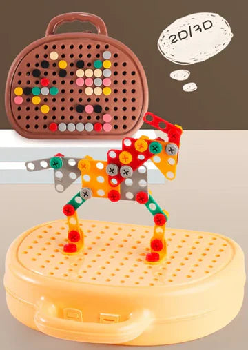 BowLift | Children Electric Drill Puzzle Toolbox