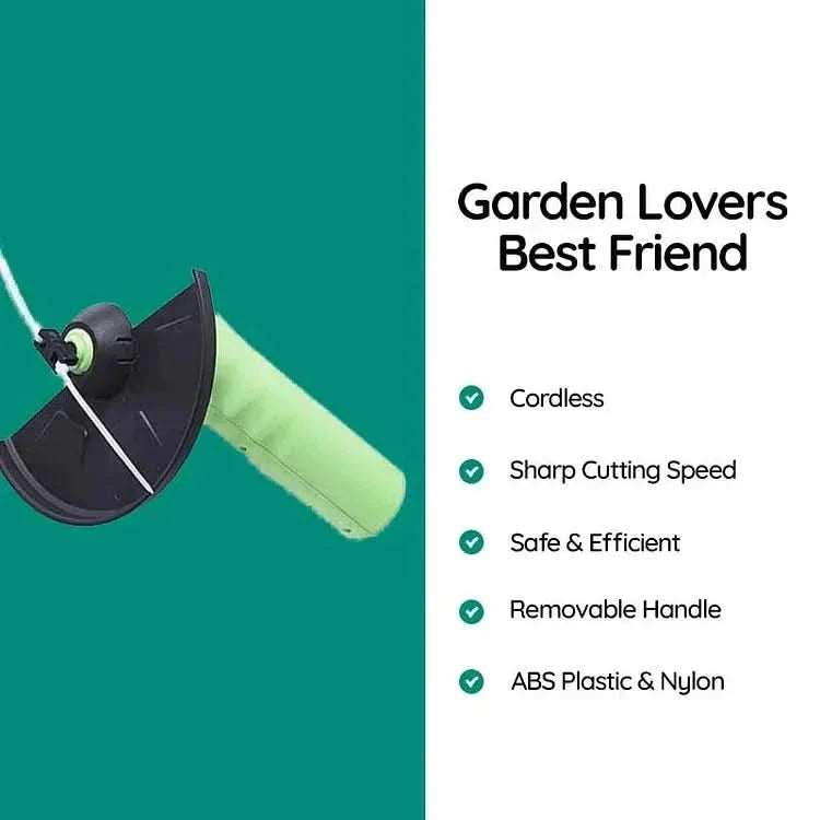 BowLift | GardenPro - Cordless Mini Lawn Trimmer