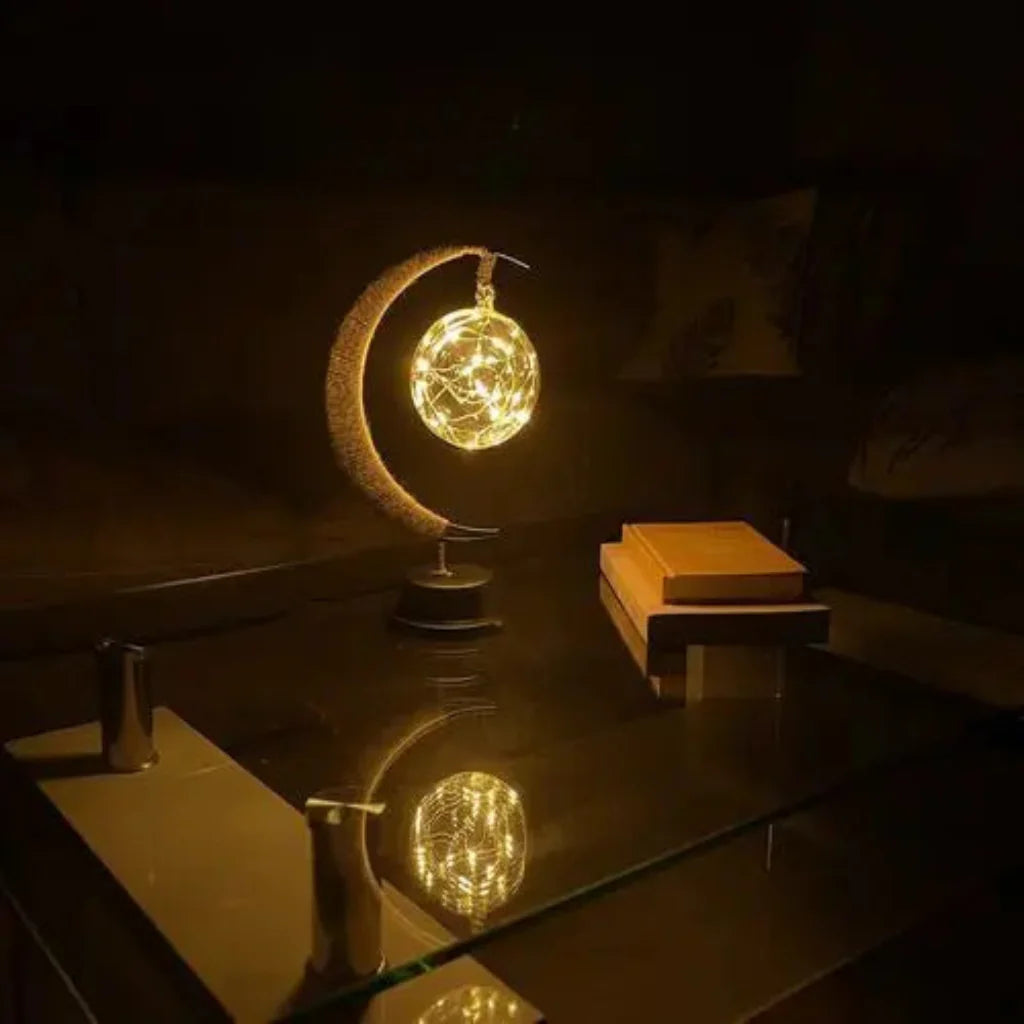 BowLift | Lunar Moon Lamp – A Cool, Enchanting Night Light | Bedrooms and Living Spaces