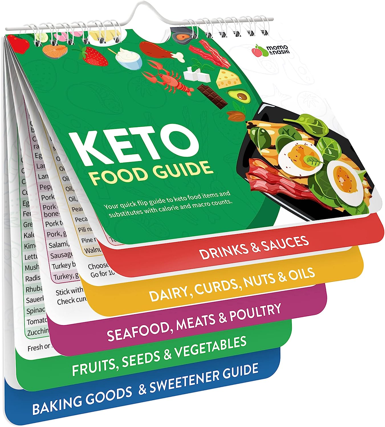 BowLift | Air Fryer Cheat Sheet Magnets Cooking Instructions Booklet