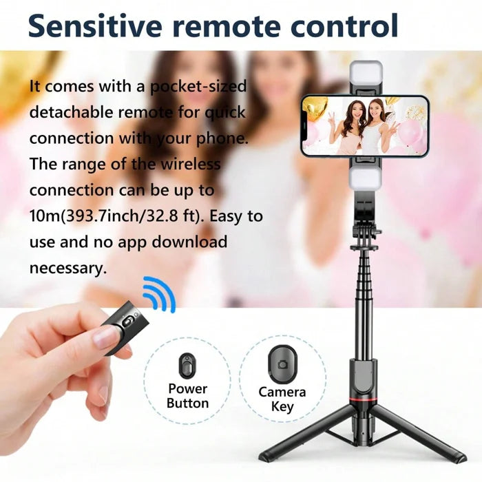 BowLift | Foldable Selfie Stick Tripod