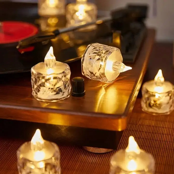 BowLift | Crystal LED Candle – Flameless, Safe & Stylish