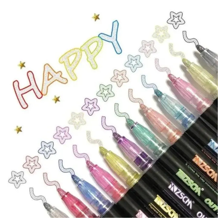 BowLift | Bright Metallic Markers – Creative Writing & DIY Art