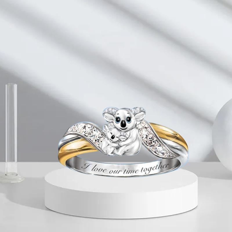 BowLift | Creative Parent-Child Bear Ring