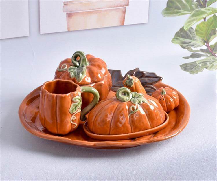 BowLift | Pumpkin Ceramic Kitchen Mug Bowl