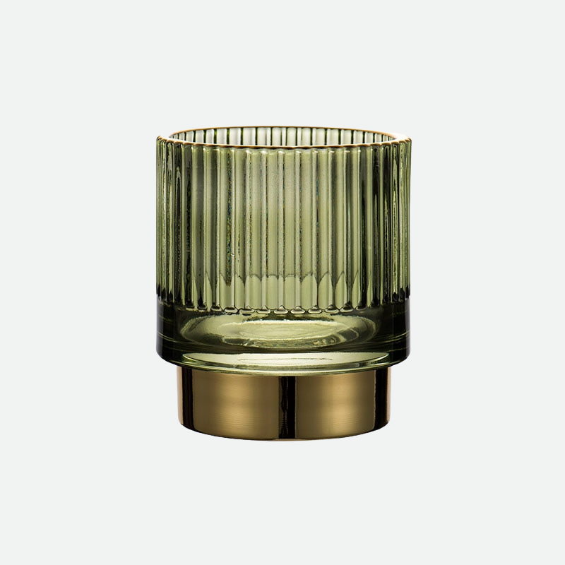 BowLift | Elise Gold Foil Glass Makeup Halter & Organizer