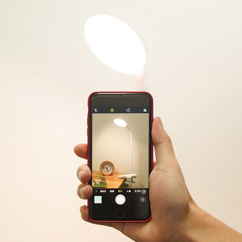 BowLift | Simple LED Clip Desk Lamp Rechargeable Eye Protection Night Light