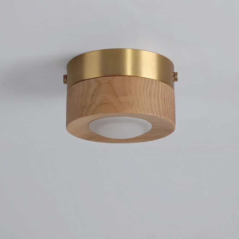 BowLift | UniqueGlow | Nordic wood ceiling light