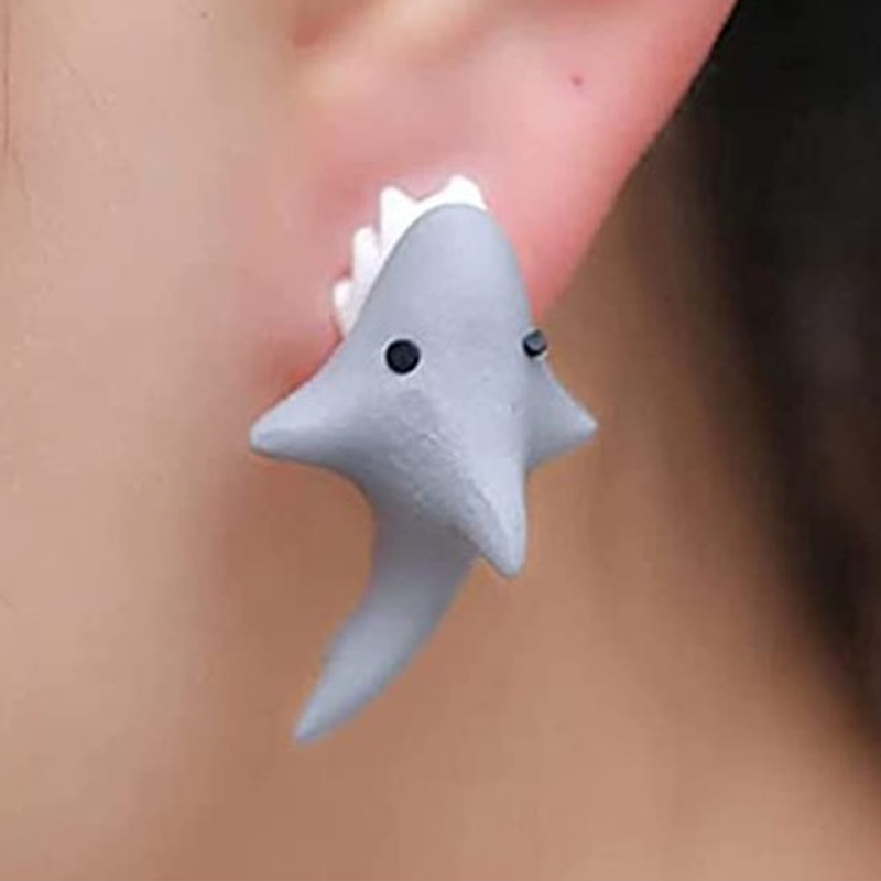 BowLift | Cute Animal Bite Earrings, 1 Pair
