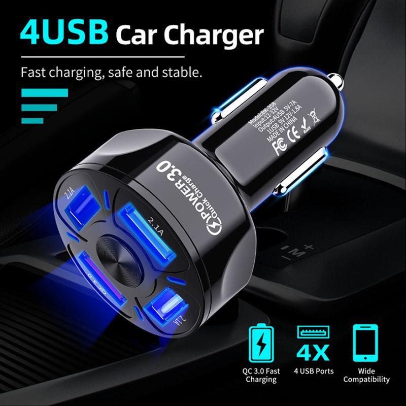 BowLift | 4-IN-1 Fast Charging Connector for Car