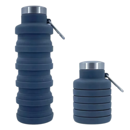 BowLift | Collapsible Silicone Water Bottle – Portable Folding Travel & Sports Bottle Cup