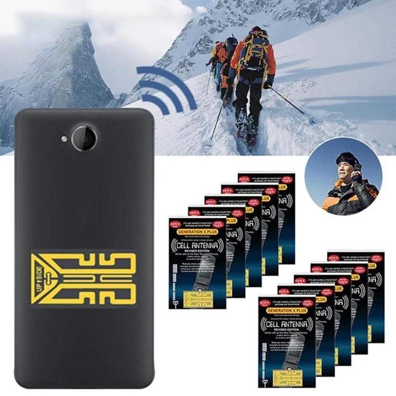 BowLift | Compact Universal Signal Booster Sticker for Mobile Phones – 1.5 m Antenna Effect