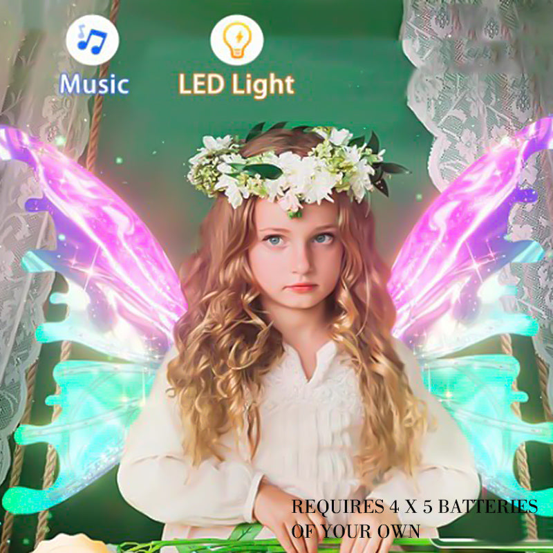 BowLift | Electric fairy butterfly wings with LED lights
