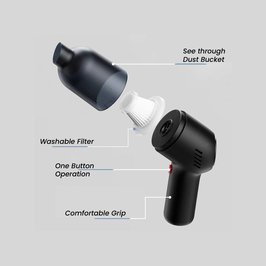 BowLift | Car Vacuum Cleaner, Cordless & Portable