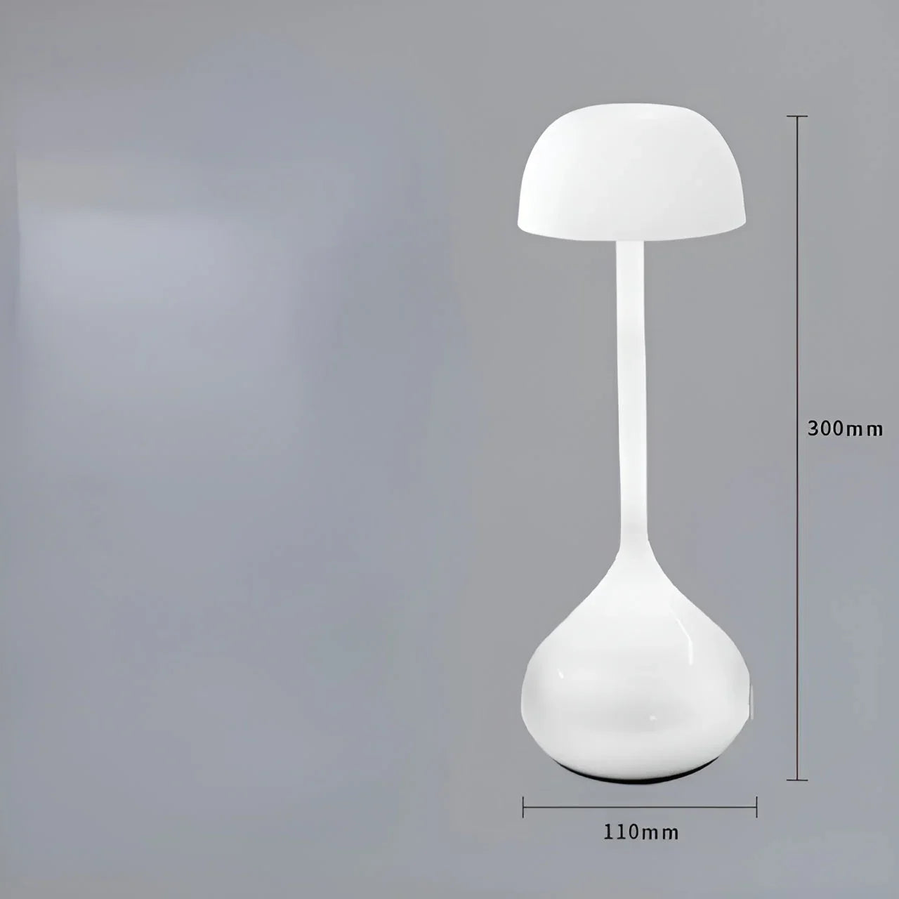 BowLift | Cordless Dimmable Mushroom Table Lamp