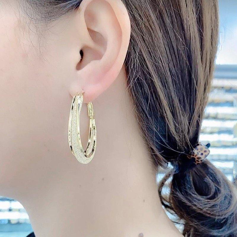 BowLift | Fashion Oval Earrings