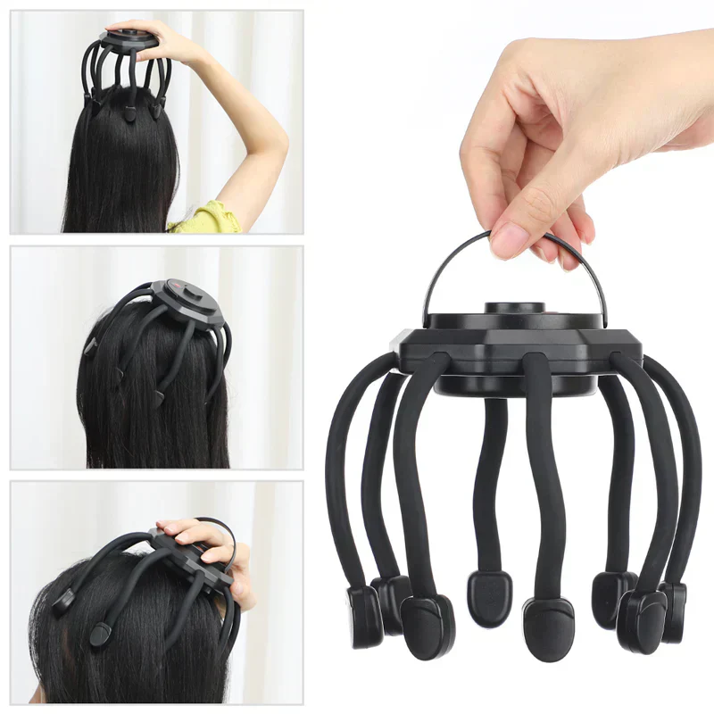 BowLift | HoofdZorg RelaxPro – Portable Scalp Massager for Stress Reduction and Hair Growth