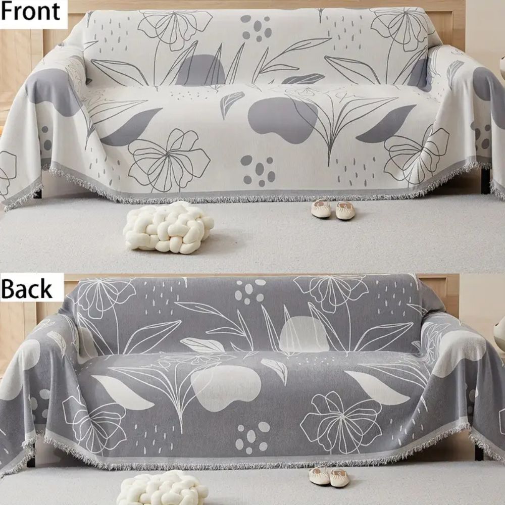 BowLift | Floral Essence Chenille Sofa Wrap