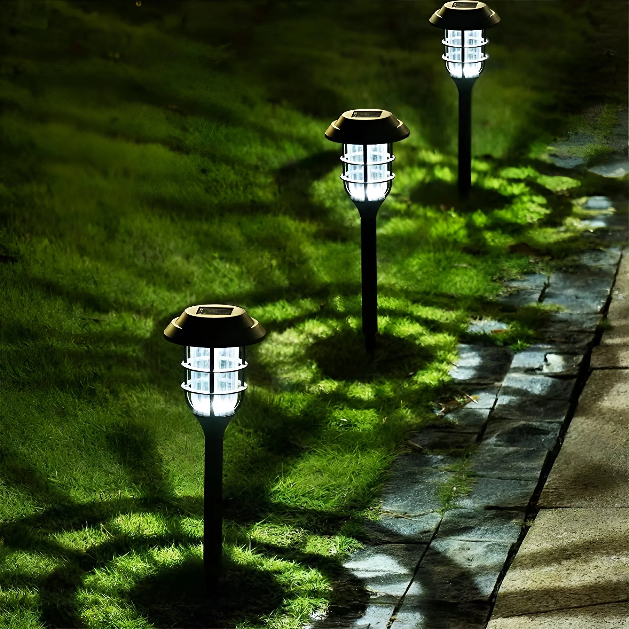 LumiPillar – Solar LED Pathway Garden Light