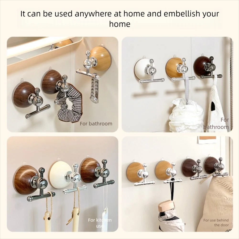 BowLift | Punch-Free Quick Hang Wall Suction Cup Hook