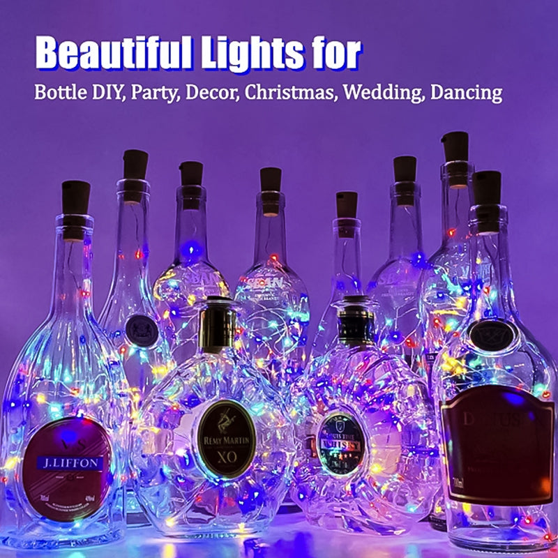 BowLift | LED Bottle Light Cork Night Light DIY Decor Gift