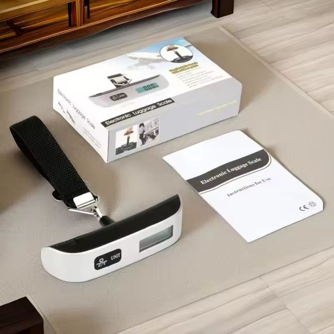 WeighMate – Digital Hanging Luggage & Parcel Scale