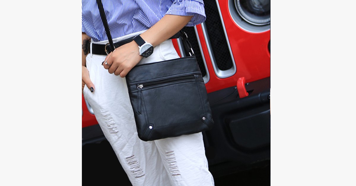 BowLift | Crossbody Messenger Bag - Made of PU leather - High quality - Multifunctional bags