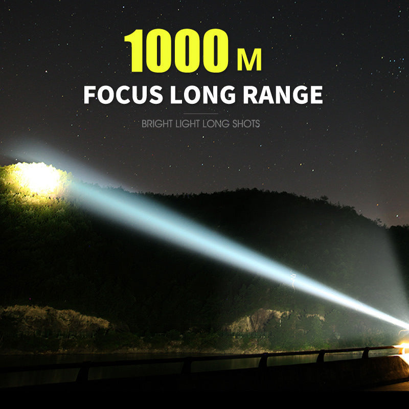 BowLift | High-Power Waterproof LED Flashlight | 30,000–50,000 Lumens Rechargeable Torch