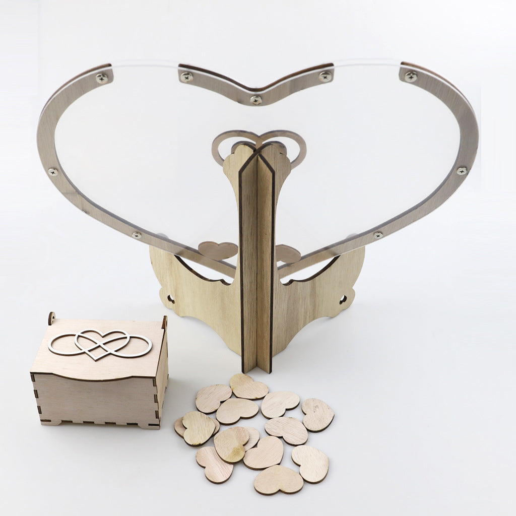 BowLift | Heart guest book