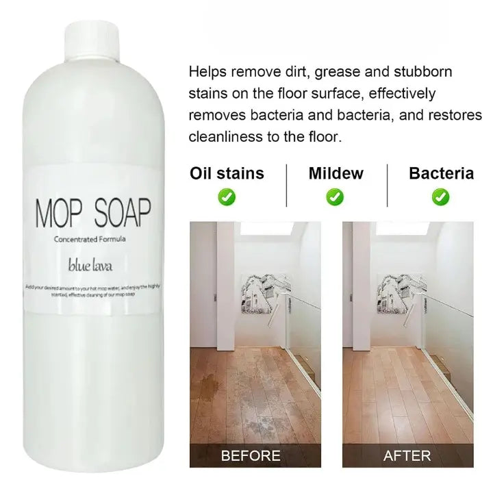 BowLift | 2-piece Set Mop Soap Cleaner – highly fragrant formula for fresh, effective floor cleaning!