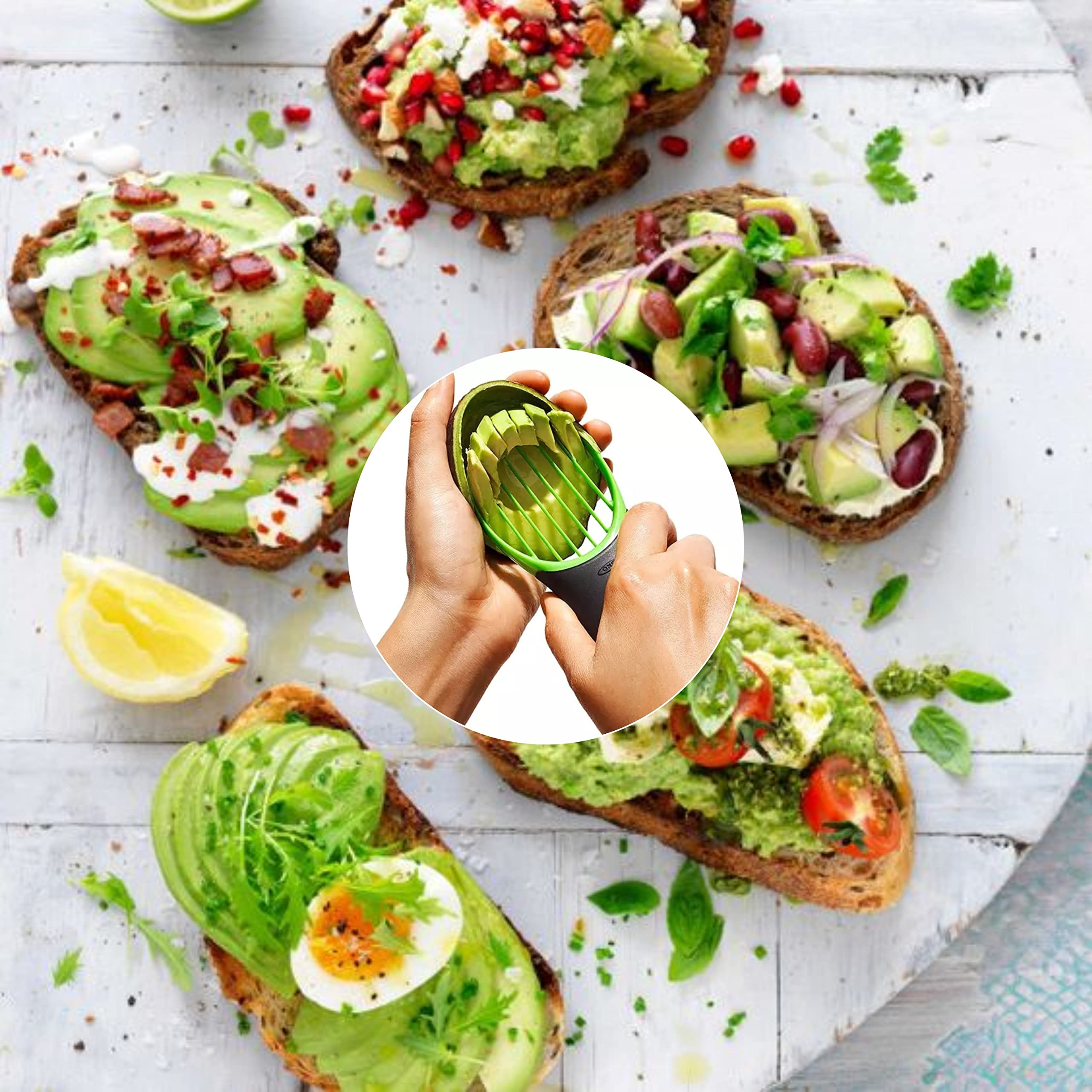 BowLift | 3-In-1 Avocado Slicer