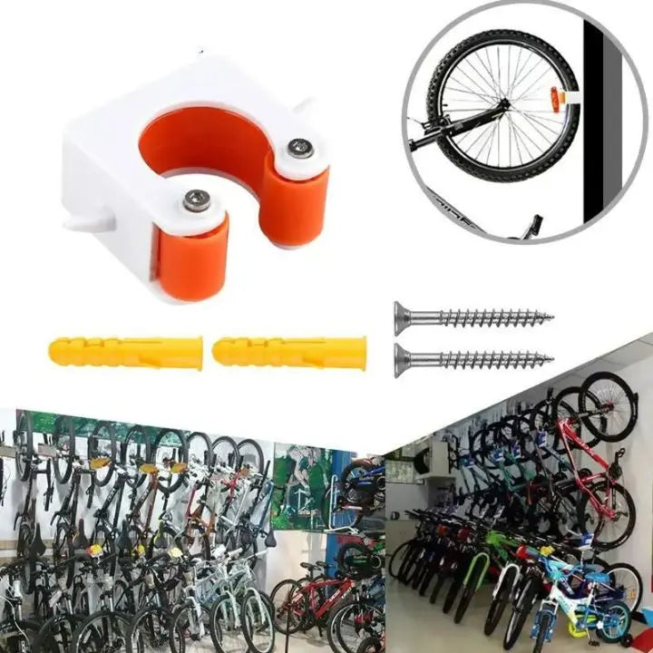 BowLift | 3 Pieces Wall Bike Holder – Space-Saving Storage for All Bikes