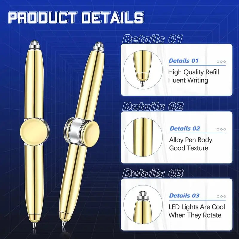 BowLift | 3-in-1 Fidget Pen for Stress Reduction