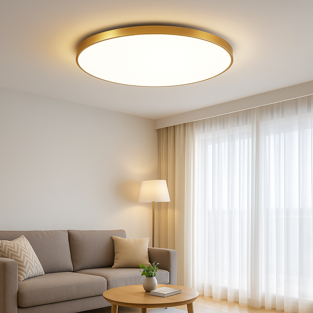 BowLift | Flush Mount LED Ceiling Light Modern Round