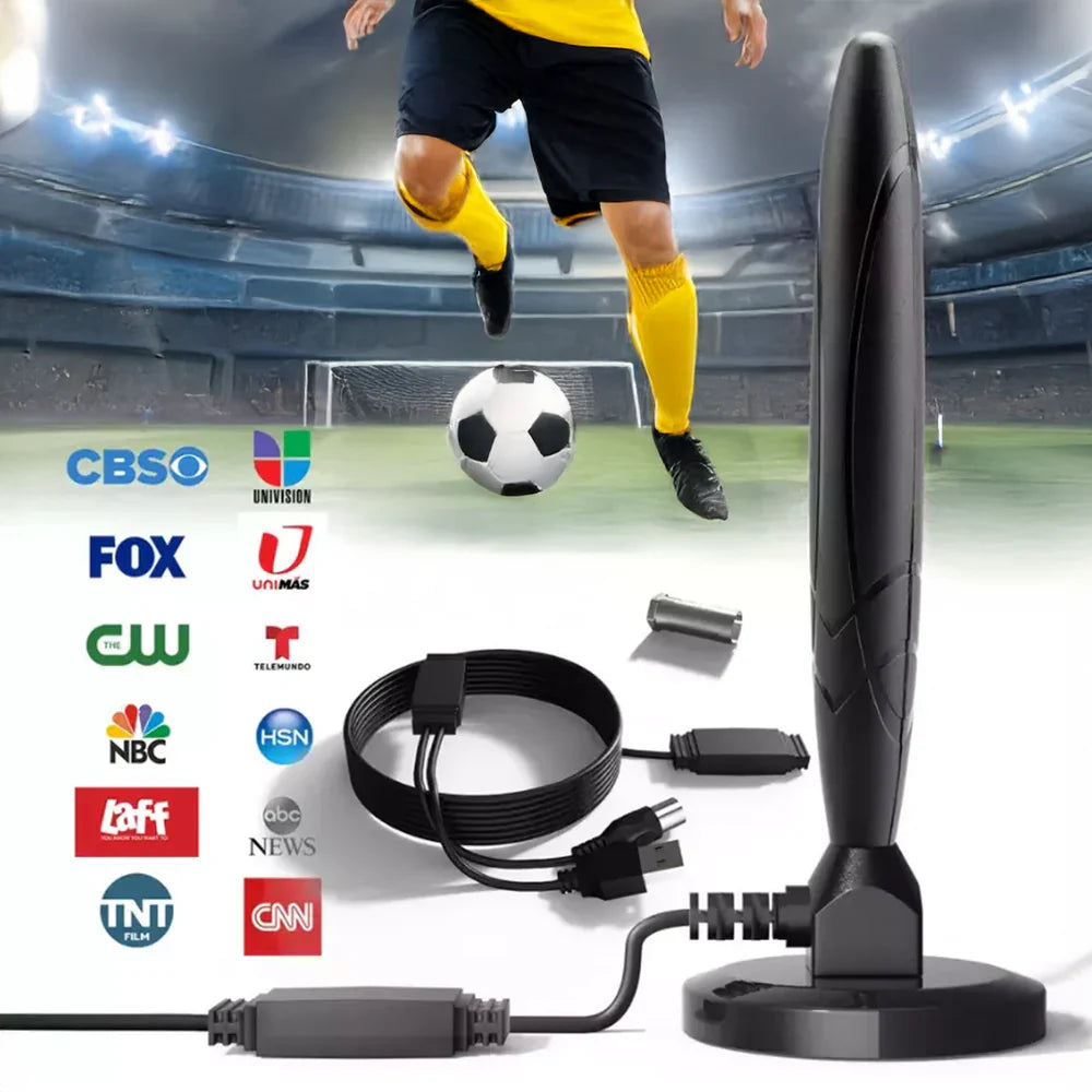 BowLift | HDTV 4K Magnetic Digital Antenna High-Performance Indoor Antenna with Amplifier