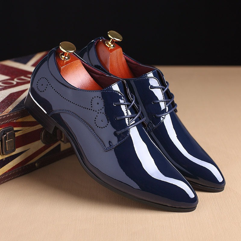 BowLift | Men's Leather Shoes Men's Business Casual Evening Shoes