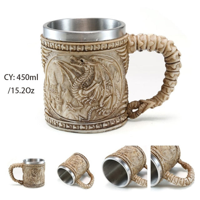 BowLift | Fantasy Adventure Resin / Stainless Steel Mug