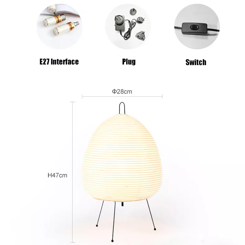 BowLift | Wabi Sabi Nightstand Lamp