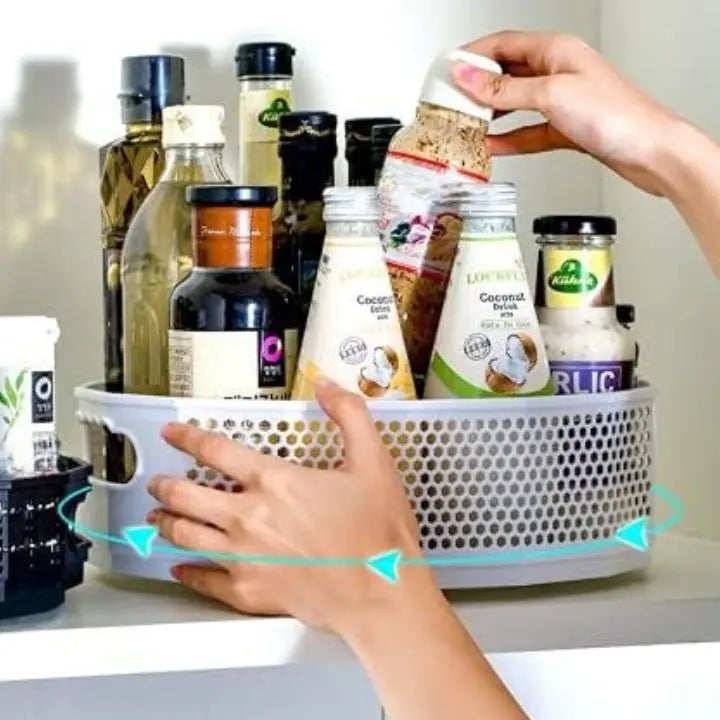 BowLift | 360° Redatable Storage Rack – Space-saving & versatile