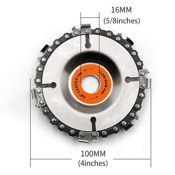BowLift | Chain saw blades for angle grinders
