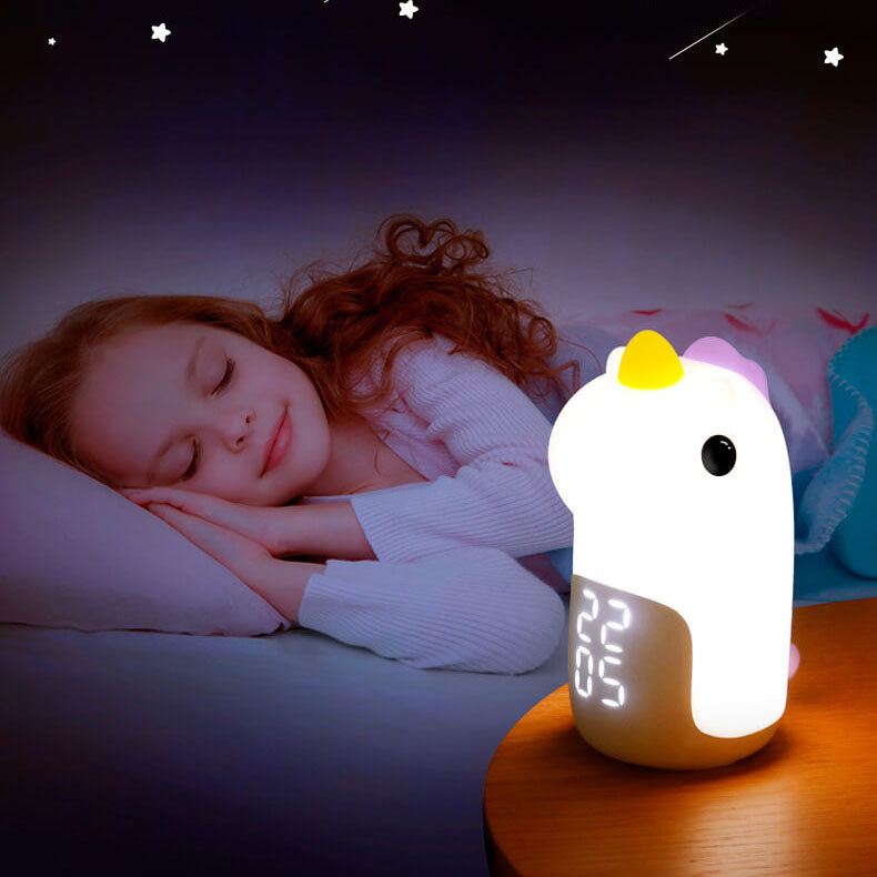 BowLift | Unilora DreamLight Alarm Clock | Unicorn Design | Timer & LED Night Light | Nursery Decor