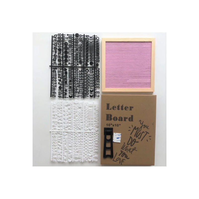 BowLift | Felt Letter Message Board