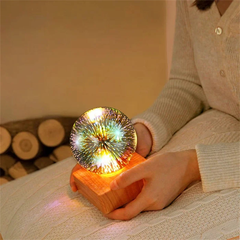 BowLift | Colorful LED Crystal Ball Night Lamp