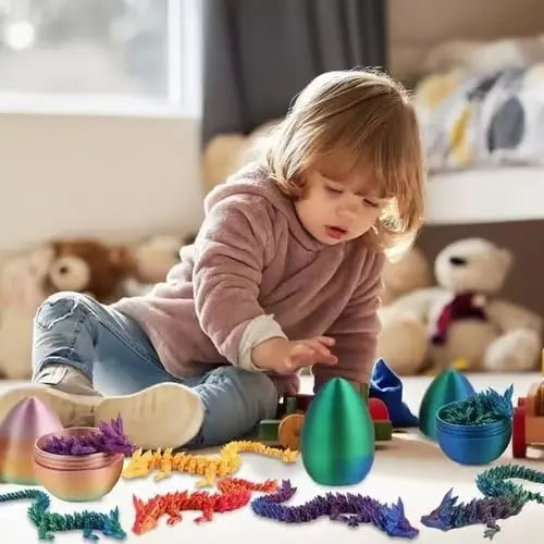 BowLift | 3D-Drachenei mit beweglichem Drachen – lebensmittelecht