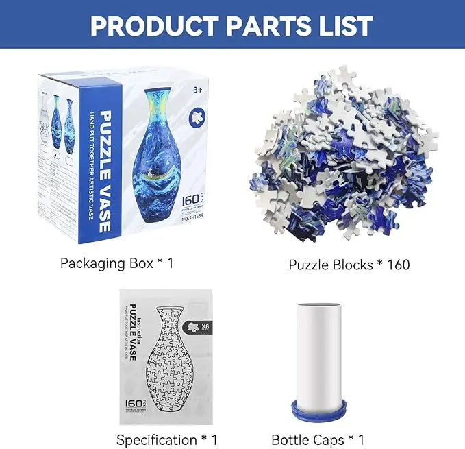 BowLift | 3D-Puzzle-Vase