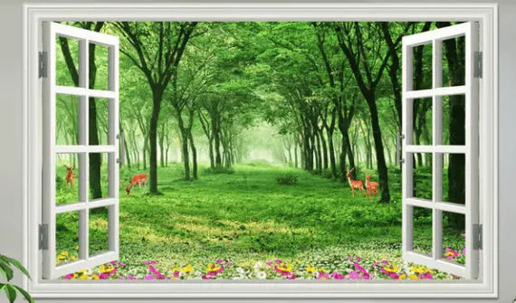 BowLift | 3D Waterproof Landscape Wall Picture – Easy to Apply & Remove