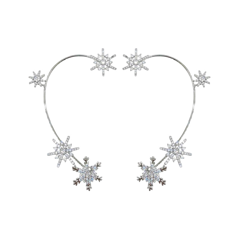 BowLift | Diamond And Zirconia Earrings Without Holes