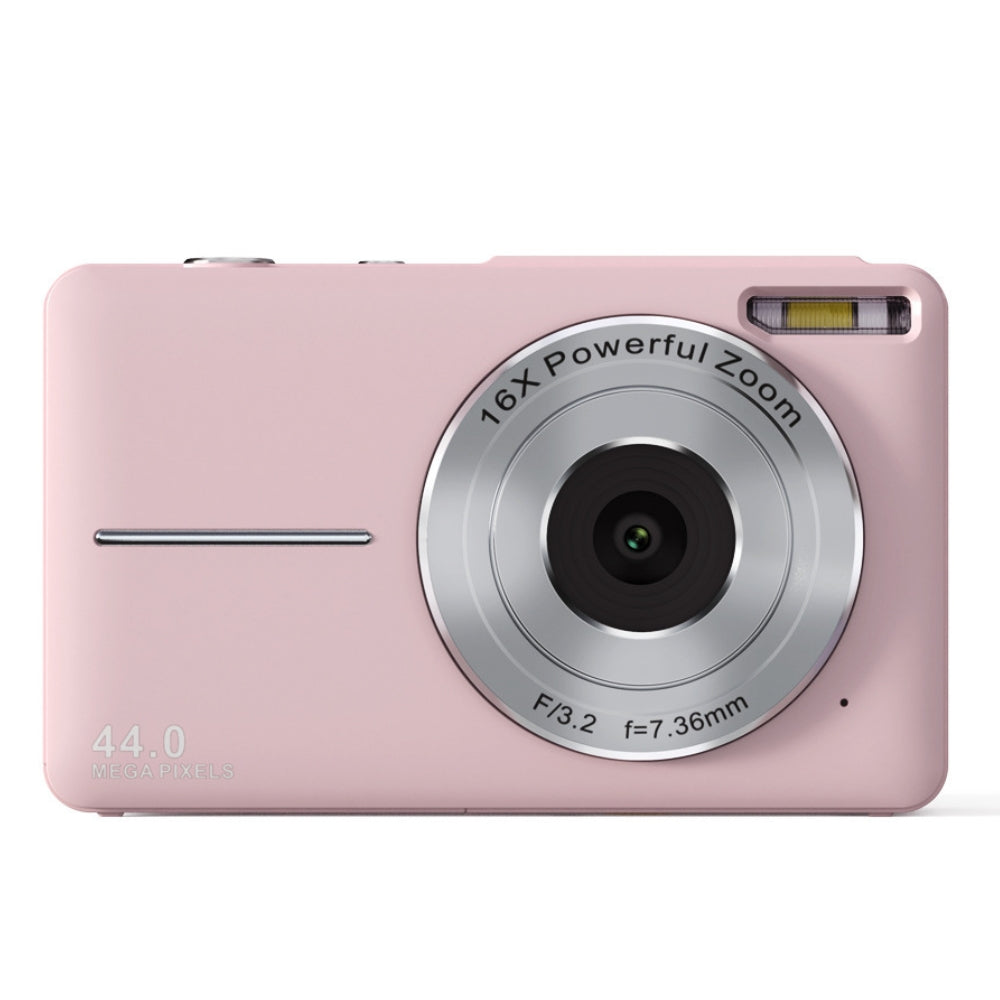 BowLift | Portable Digital Camera 1080P 44MP with 16X Zoom β Compact Vlogging Camera with LCD Screen, Rechargeable, Perfect for Teens and Students