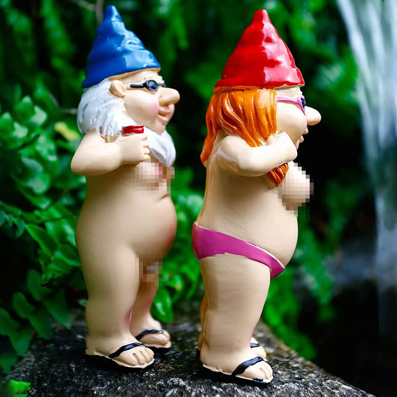 BowLift | Cheeky Garden Gnome Funny Statue
