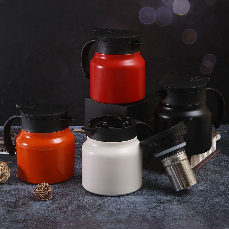 BowLift | Thermal Wave Elegant Stainless Steel Teapot